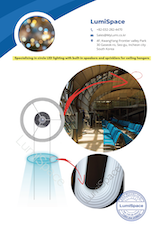 Specializing in circle LED lighting with built-in speakers and sprinklers for ceiling hangers
